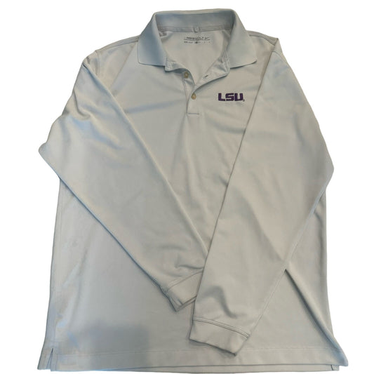 LSU Long Sleeve Nike Polo