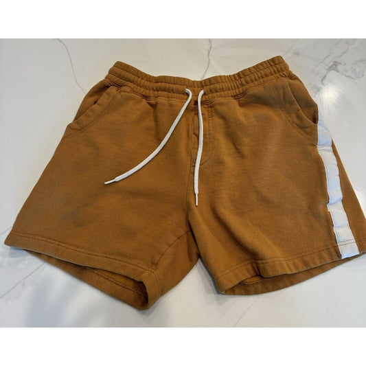 Volley Jogger Yellow Shorts Size M