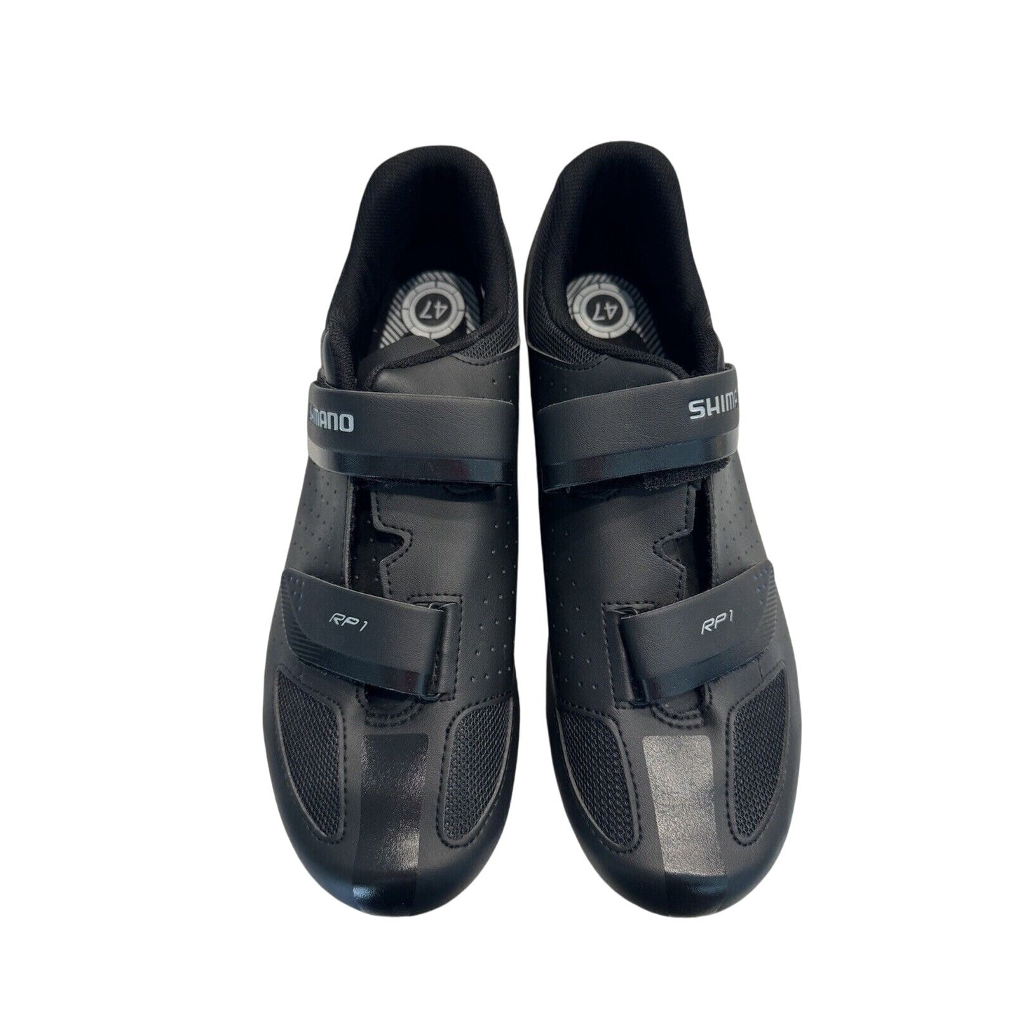 RP1 SHIMANO BLACK CYCLING SHOES