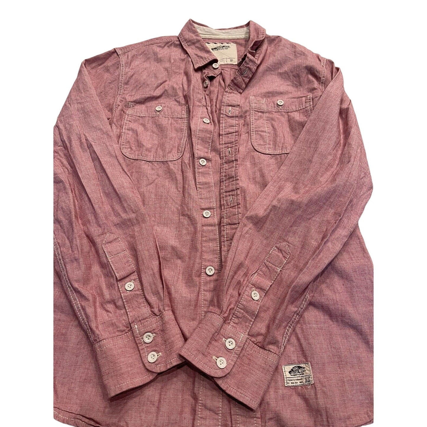 Vans off the wall button up shirt