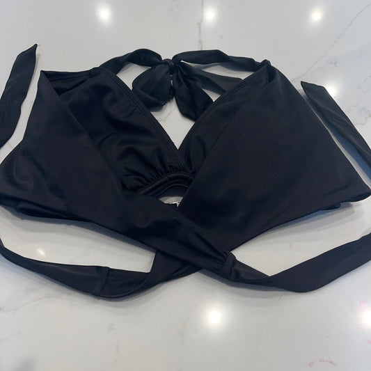 Athleta Black swim top