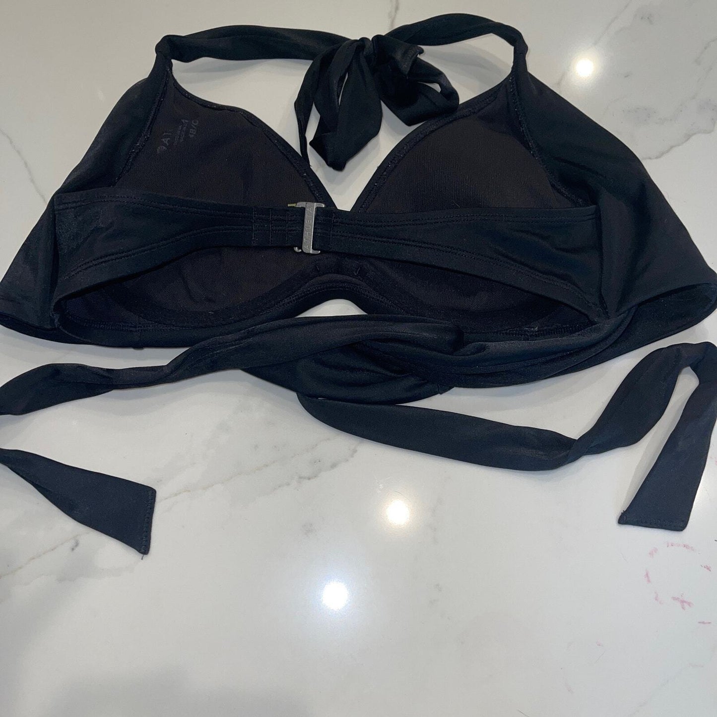 Athleta Black swim top