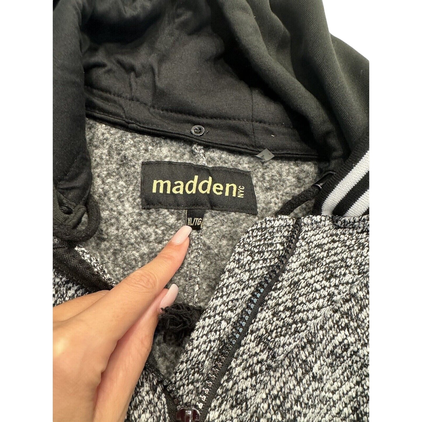 Madden NYC hoodie jacket XL