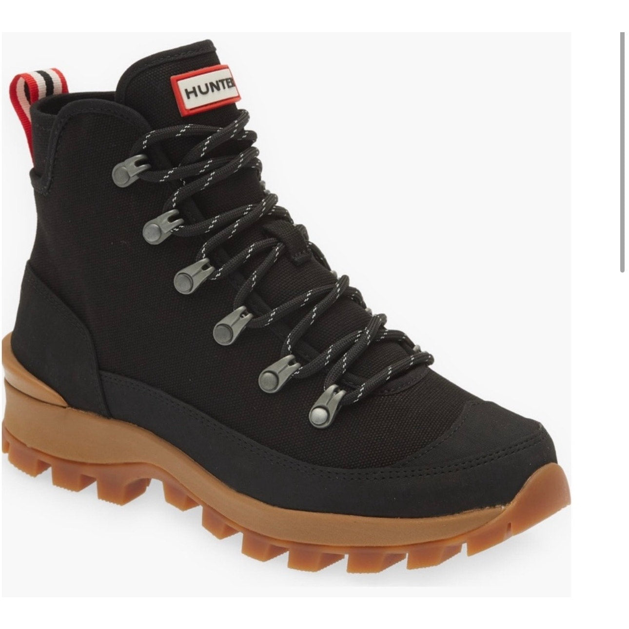 Hunter Canvas Commando Boots